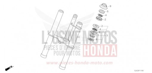 GABEL, VORNE CRF50FN de 2022